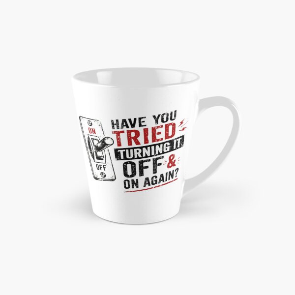 Item preview, Have You Tried Turning It Off & On Again Tech Support IT Professional Troubleshooting Geek Humor designed and sold by SkeletonsDanger.