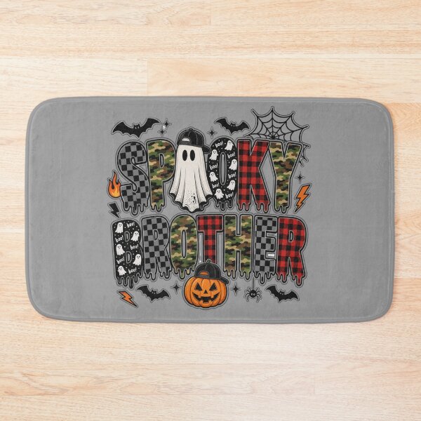 Item preview, Spooky Brother Halloween | Camo Plaid Mixed Pattern Design designed and sold by MOCH- ART.