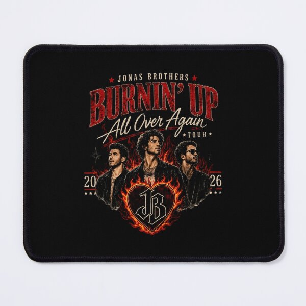 Item preview, Jonas Brothers Burnin' Up Again Tour designed and sold by perkmingStudio.