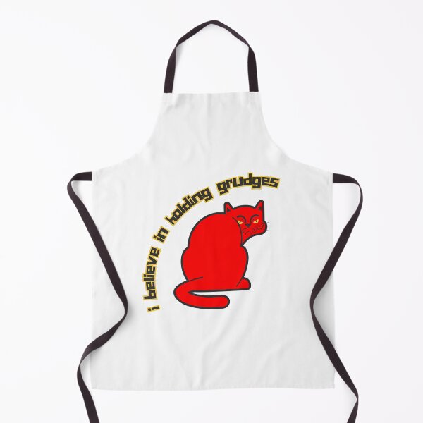 Item preview, I Believe In Holding Grudges Moody Red Cat designed and sold by dejah-maddux.
