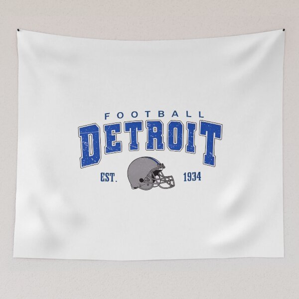 Item preview, Detroit Football Vintage Helmet Classic Retro Shirt designed and sold by trada826.