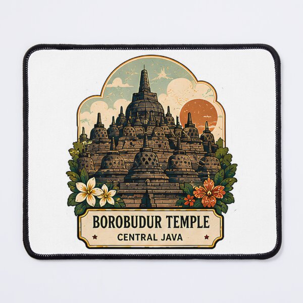 Item preview, Great Borobudur Temple Of Indonesia designed and sold by AbsCrewStore.