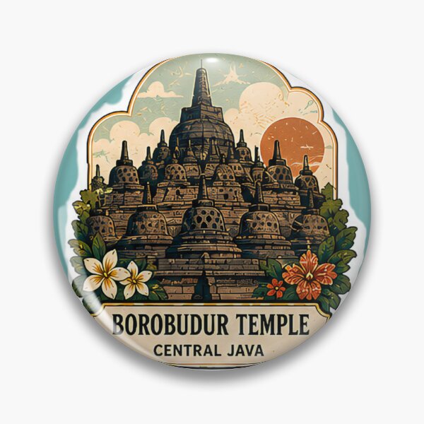 Item preview, Great Borobudur Temple Of Indonesia designed and sold by AbsCrewStore.