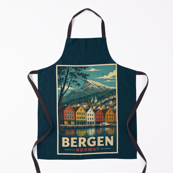 Artikelvorschau, Bergen - Norwegen entworfen und verkauft von GoodOldVintage.