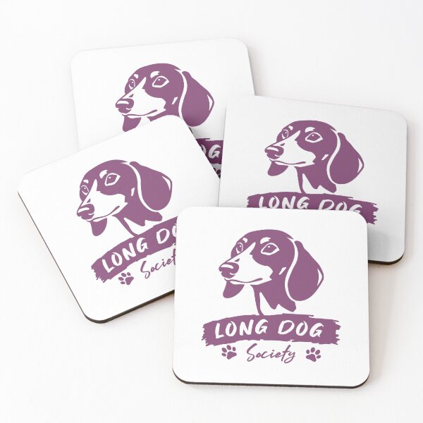 Item preview, Long Dog Society Dachshund Silhouette designed and sold by MySimpleFlow.