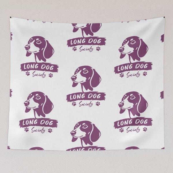 Item preview, Long Dog Society Dachshund Silhouette designed and sold by MySimpleFlow.