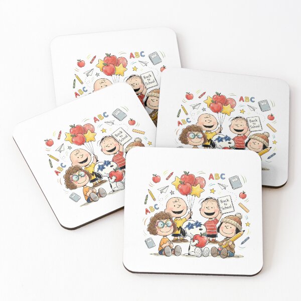 Item preview, Peanuts Back To School Gang Apples & Pencils designed and sold by cesrahotdemo.