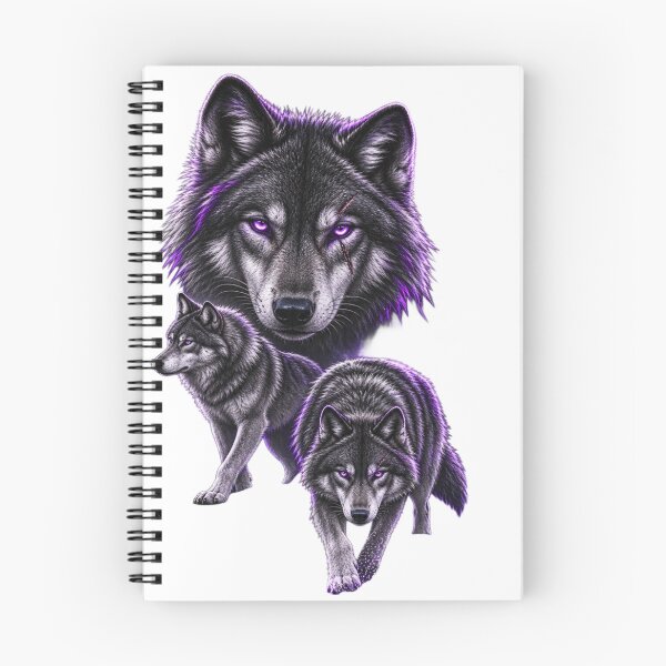 Item preview, Majestic Purple Wolf Dreamcatcher T-shirt   designed and sold by Shahjiar Shop.