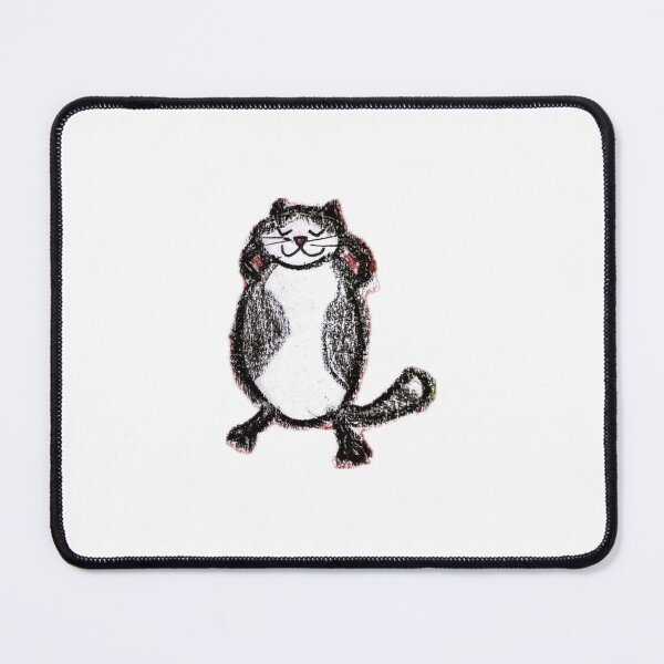 Item preview, Tuxedo Cat lying down  designed and sold by MagicYana.