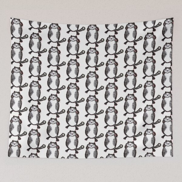 Item preview, Tuxedo Cat lying down  designed and sold by MagicYana.