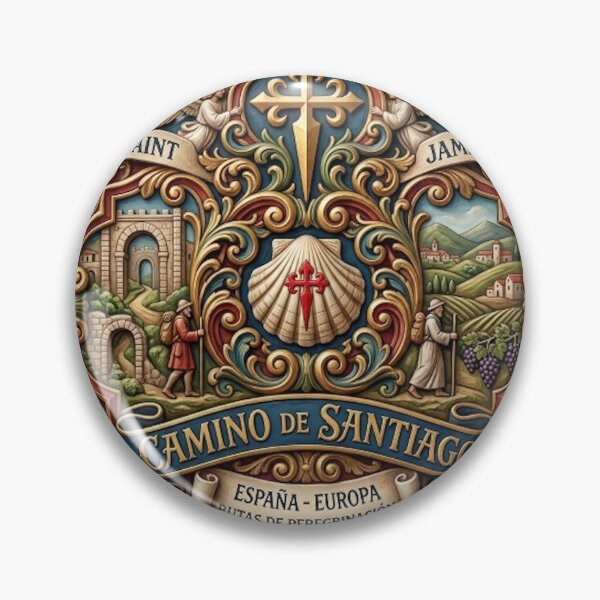 Item preview, CAMINO DE SANTIAGO designed and sold by likbatonboot.