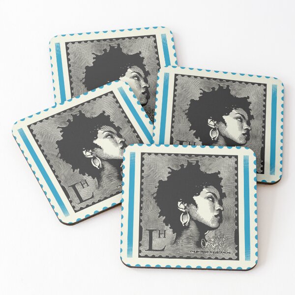 Item preview, Lauryn Hill Stamp Portrait designed and sold by RunolfssonBrook.