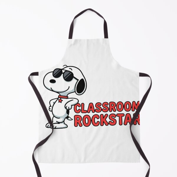 Item preview, Snoopy Cool Classroom Rockstar Teacher designed and sold by cesrahotdemo.