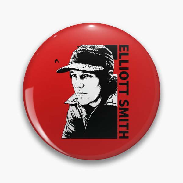 Item preview, Elliott Smith Black White Portrait designed and sold by RunolfssonBrook.