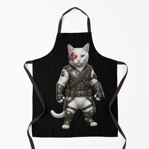 Aperçu de l'œuvre Cyborg Cat Warrior - Futuristic Sci Fi Military Art créée et vendue par TOOBIC.