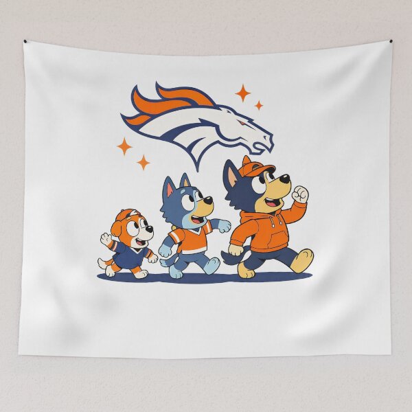 Item preview, Bluey Denverr Broncos Abbey Road  designed and sold by visionnen.