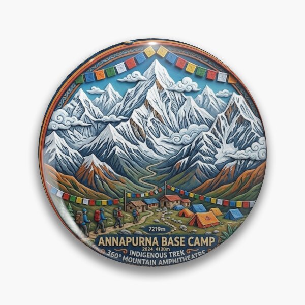 Item preview, ANNAPURNA BASE CAMP designed and sold by likbatonboot.