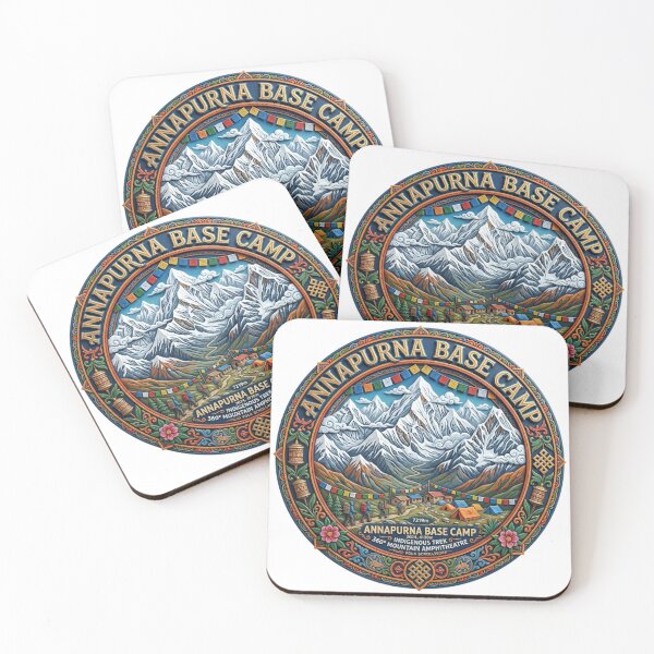 Item preview, ANNAPURNA BASE CAMP designed and sold by likbatonboot.