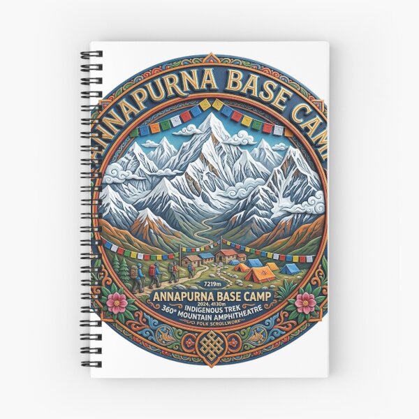 Item preview, ANNAPURNA BASE CAMP designed and sold by likbatonboot.