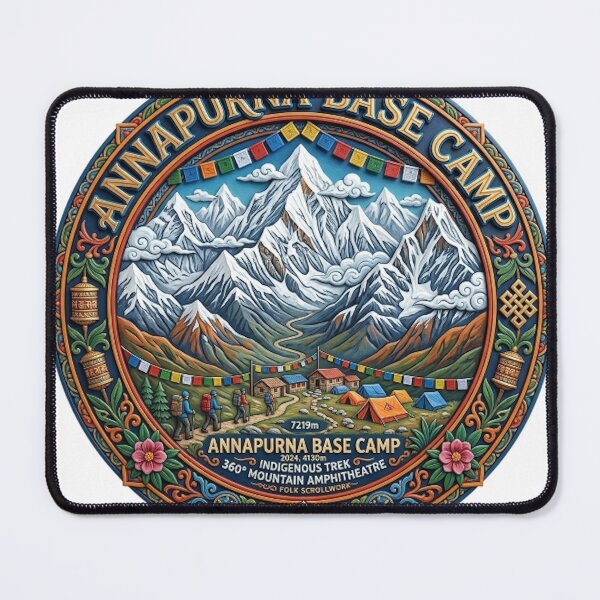 Item preview, ANNAPURNA BASE CAMP designed and sold by likbatonboot.