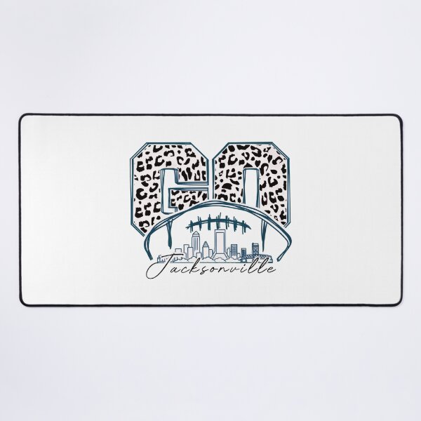 Item preview, Jacksonville 60 Football Leopard City Skyline designed and sold by trada826.