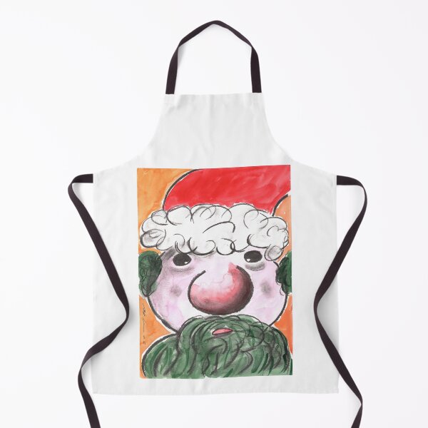 Item preview, Santa Claus, Green Beard, Charcoal & Watercolour designed and sold by Anke‘s Bazaar.