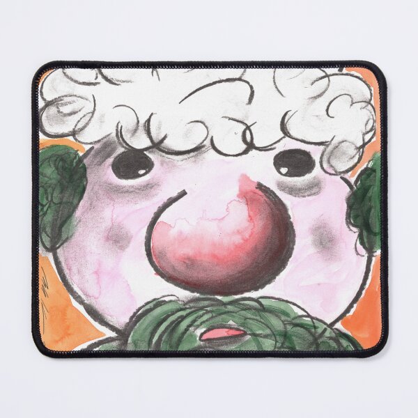 Item preview, Santa Claus, Green Beard, Charcoal & Watercolour designed and sold by Anke‘s Bazaar.