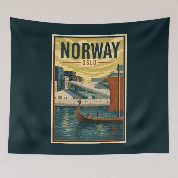 Artikelvorschau, Oslo – Norwegen entworfen und verkauft von GoodOldVintage.