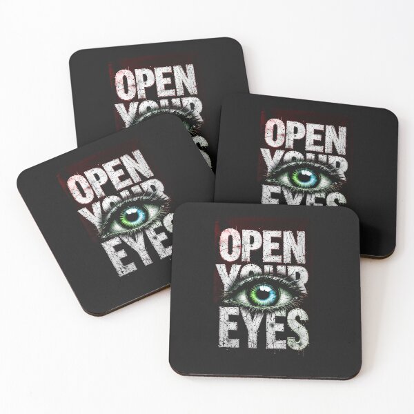 Item preview, Open Your Eyes Typography designed and sold by GRFORA.