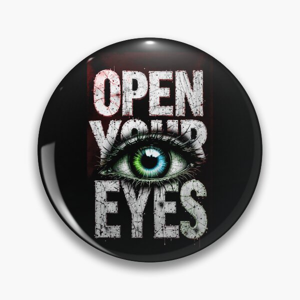 Item preview, Open Your Eyes Typography designed and sold by GRFORA.