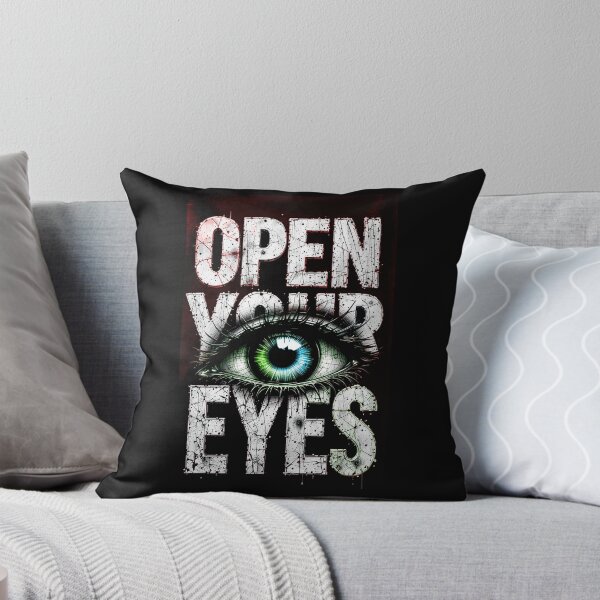 Item preview, Open Your Eyes Typography designed and sold by GRFORA.