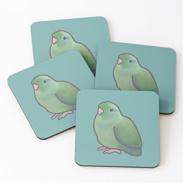 Item preview, parrotlet - dreamy birds collection designed and sold by flyindreams.