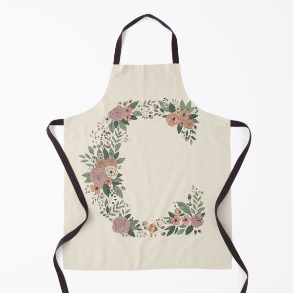 Item preview, Decorative Floral Letter C Botanical Monogram designed and sold by ITCHAWAWAA.