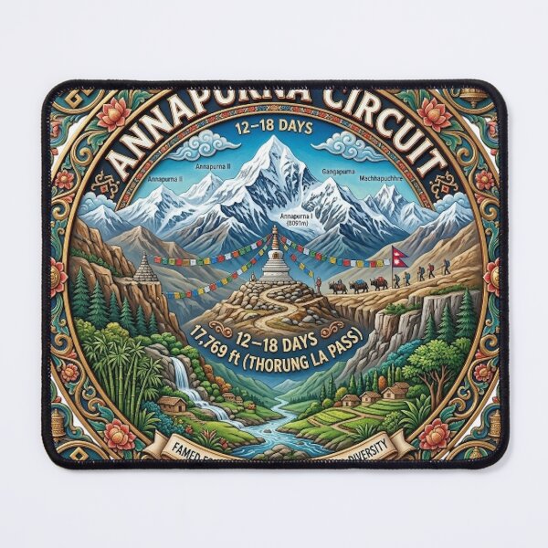 Item preview, ANNAPURNA CIRCUIT designed and sold by likbatonboot.