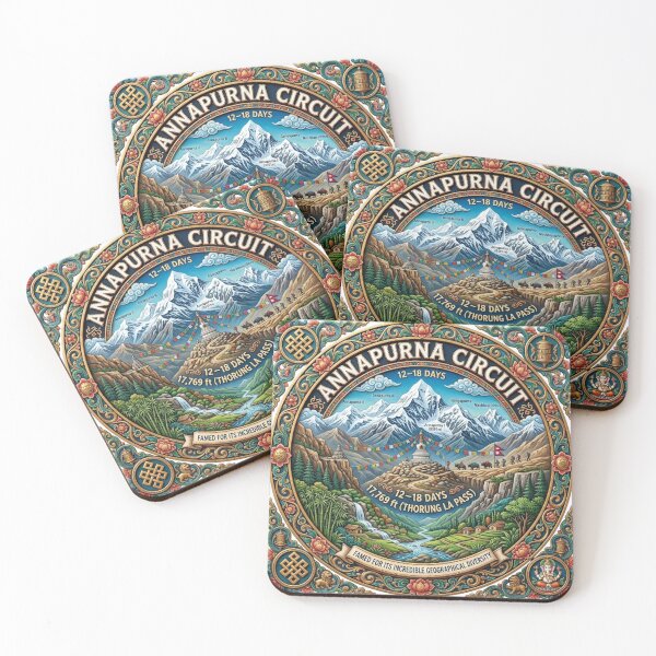 Item preview, ANNAPURNA CIRCUIT designed and sold by likbatonboot.