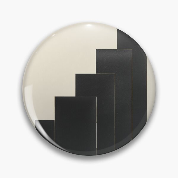 Item preview, Minimalist Architectural Growth Black Columns Gold Trim designed and sold by Zaramodo.