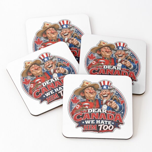 Item preview, Dear Canada, We Hate Him Too - Funny Political designed and sold by Wilcox PhotoArt.