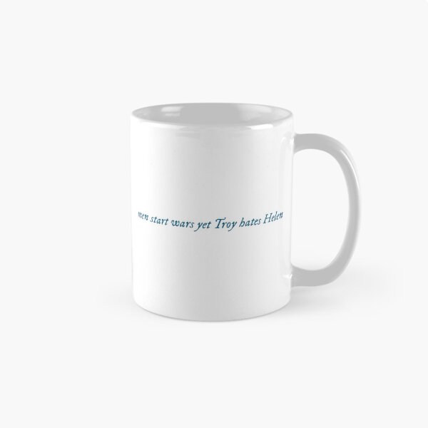 Item preview, Troy hates Helen (blue) designed and sold by ZiaMI.