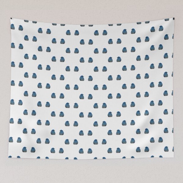 Item preview, Adorable Twin Bluebirds Art | ⭐⭐⭐⭐⭐ Best Seller designed and sold by Kalea Clark.