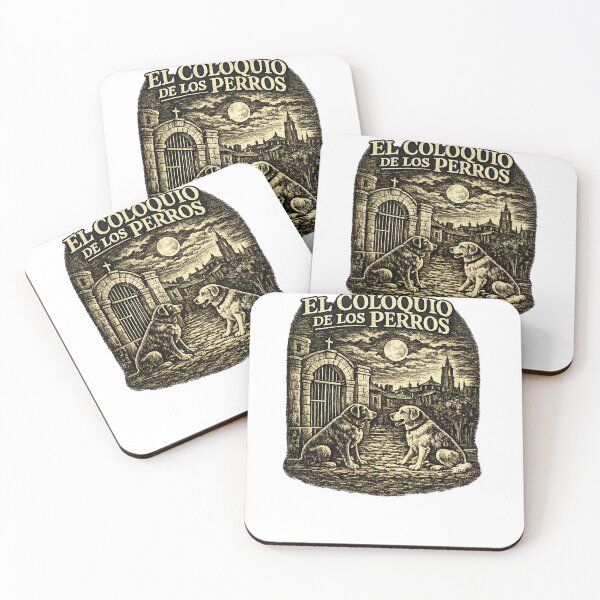Item preview, El coloquio de los perros – La sátira literaria de Cervantes designed and sold by Past in Threads.