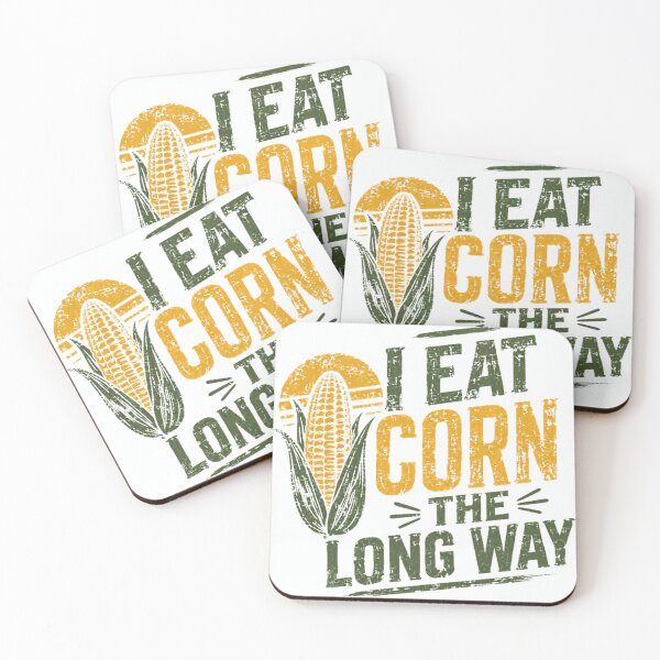 Item preview, I Eat Corn The Long Way Funny Adult Humor Joke designed and sold by SkeletonsDanger.