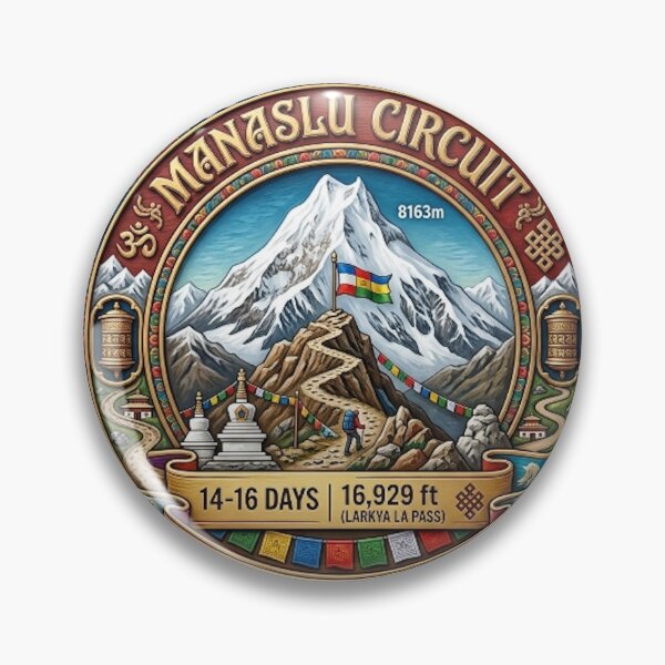 Item preview, MANASLU CIRCUIT designed and sold by likbatonboot.