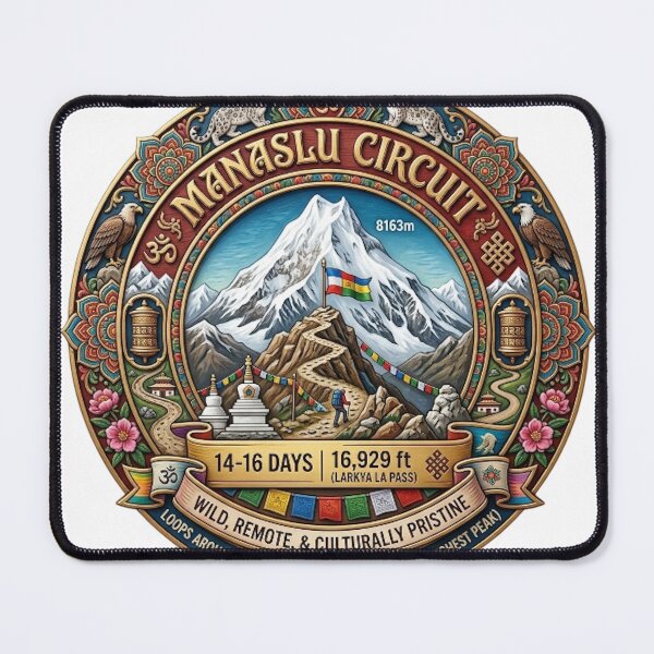 Item preview, MANASLU CIRCUIT designed and sold by likbatonboot.
