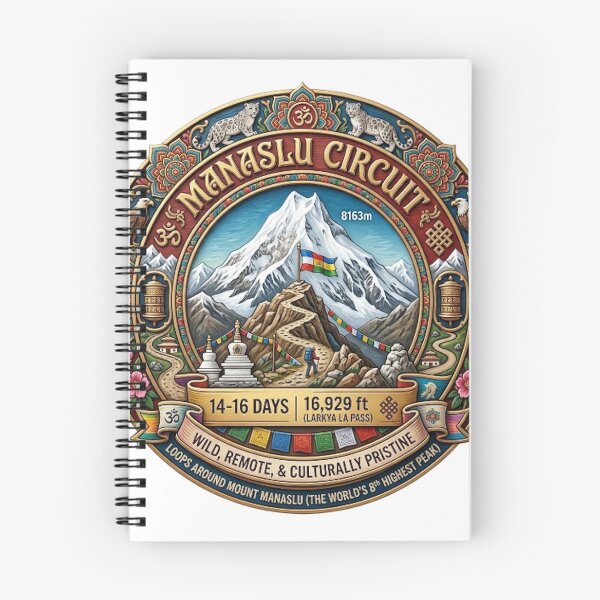 Item preview, MANASLU CIRCUIT designed and sold by likbatonboot.