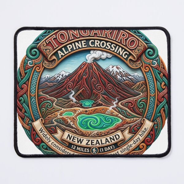 Item preview, TONGARIRO ALPINE CROSSING designed and sold by likbatonboot.