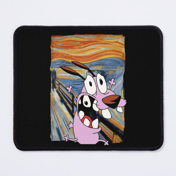 Item preview, Courage The Cowardly Dog The Scream Parody designed and sold by Epicfunchart.