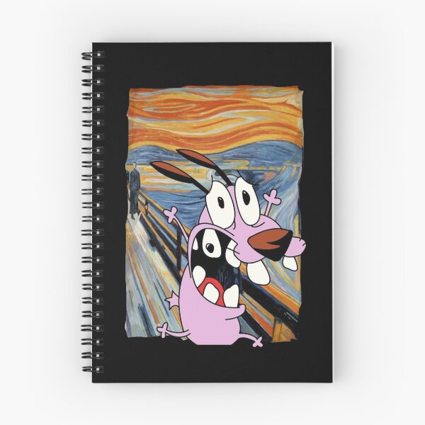 Item preview, Courage The Cowardly Dog The Scream Parody designed and sold by Epicfunchart.