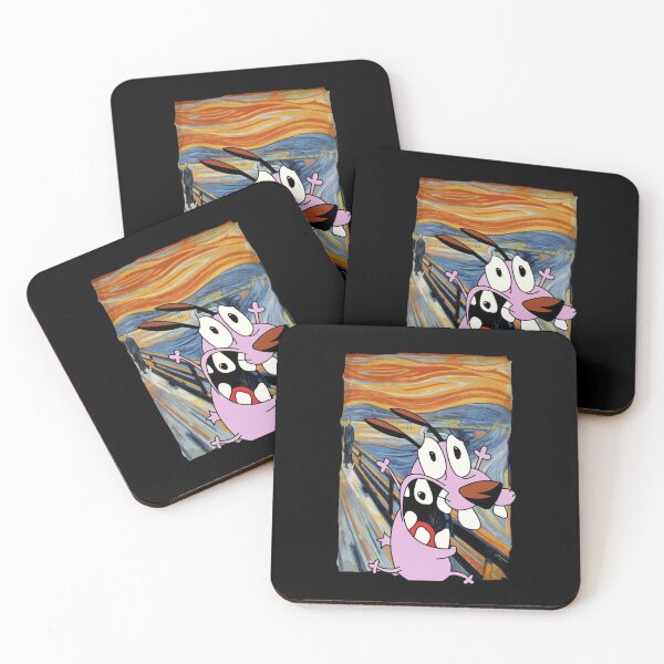 Item preview, Courage The Cowardly Dog The Scream Parody designed and sold by Epicfunchart.