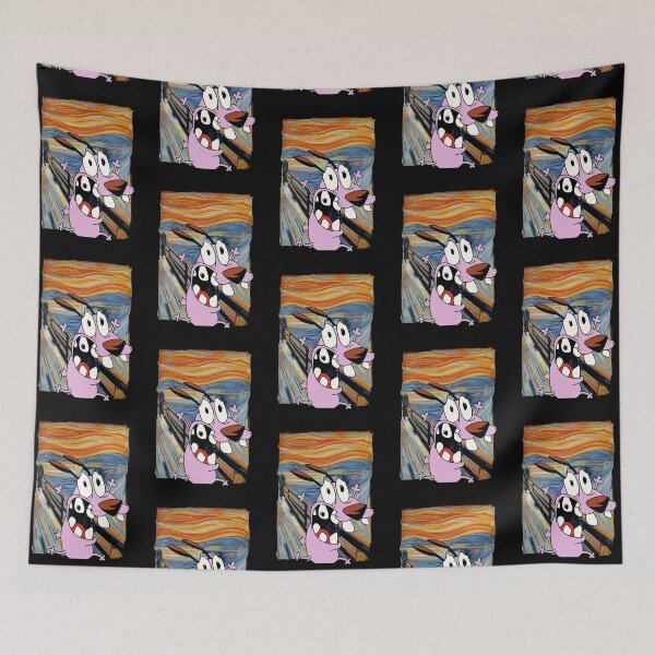 Item preview, Courage The Cowardly Dog The Scream Parody designed and sold by Epicfunchart.