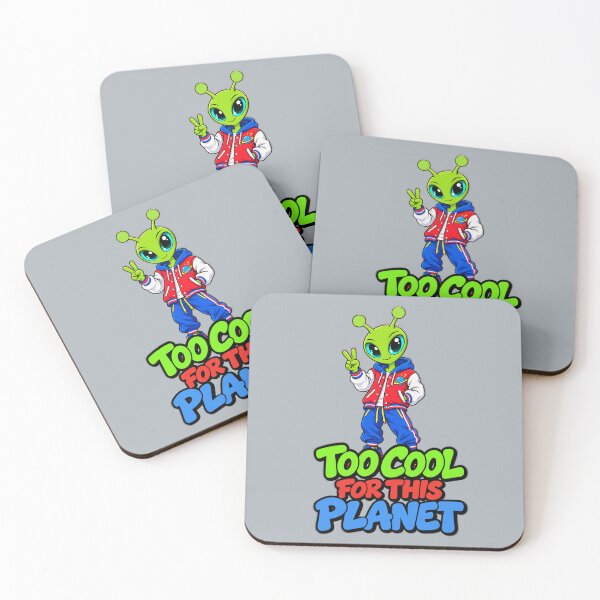 Item preview, Too Cool for This Planet – Alien Streetwear designed and sold by Aimetoi.